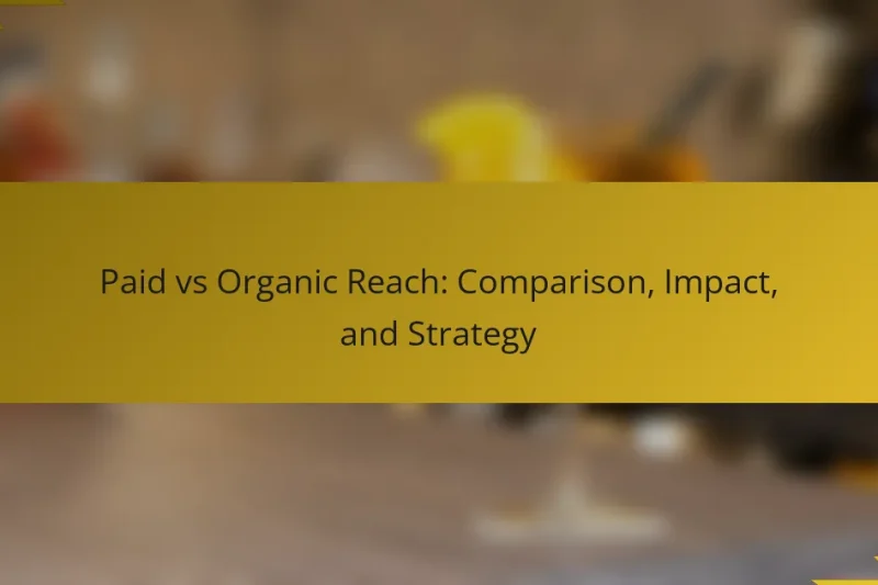Paid vs Organic Reach: Comparison, Impact, and Strategy