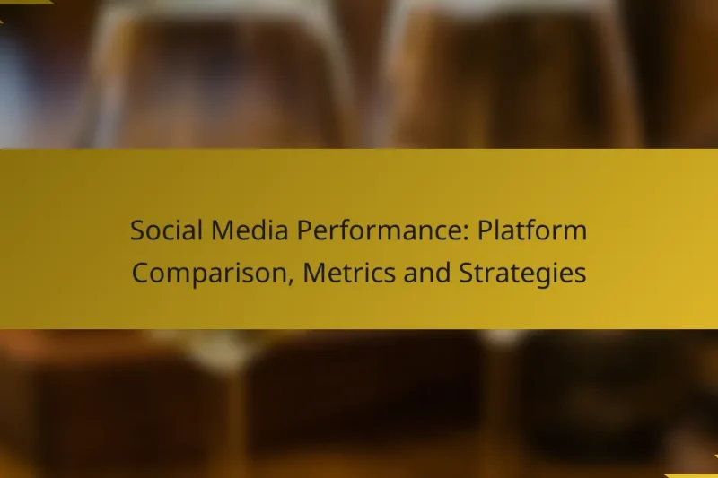 Social Media Performance: Platform Comparison, Metrics and Strategies